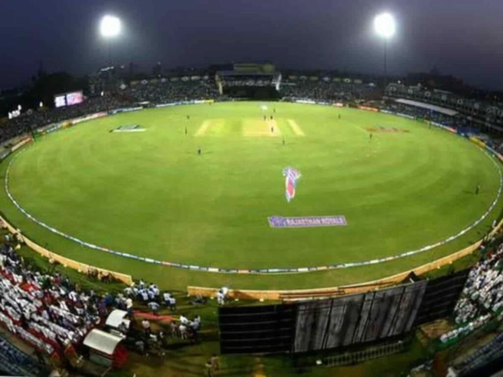 Image of Sawai Man Singh Stadium in Jaipur