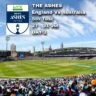 Poster of Day-3 of the fifth test match of the Ashes 2023 series between England and Australia at the Oval London